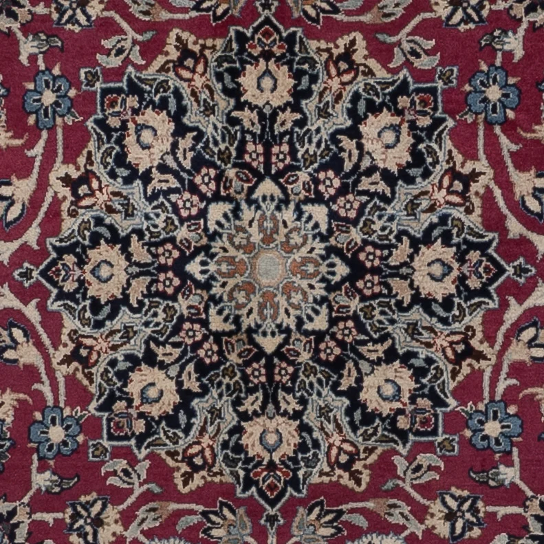 Isfahan Teppich 151x243cm - Perserteppich - rot