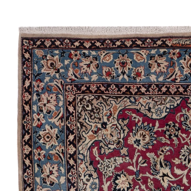 Isfahan Teppich 151x243cm - Perserteppich - rot