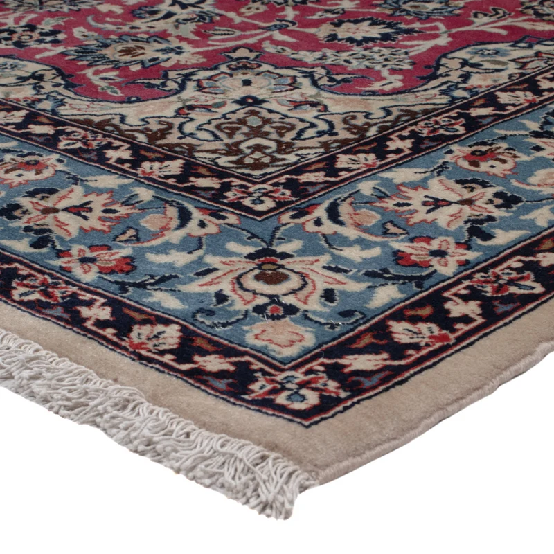 Isfahan Teppich 151x243cm - Perserteppich - rot