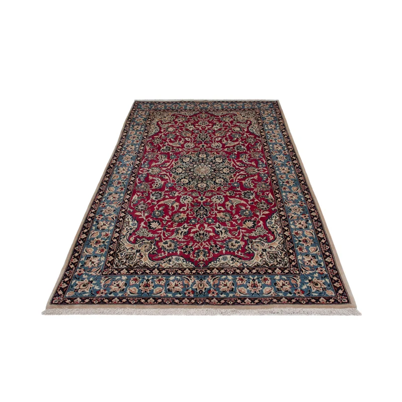 Isfahan Teppich 151x243cm - Perserteppich - rot