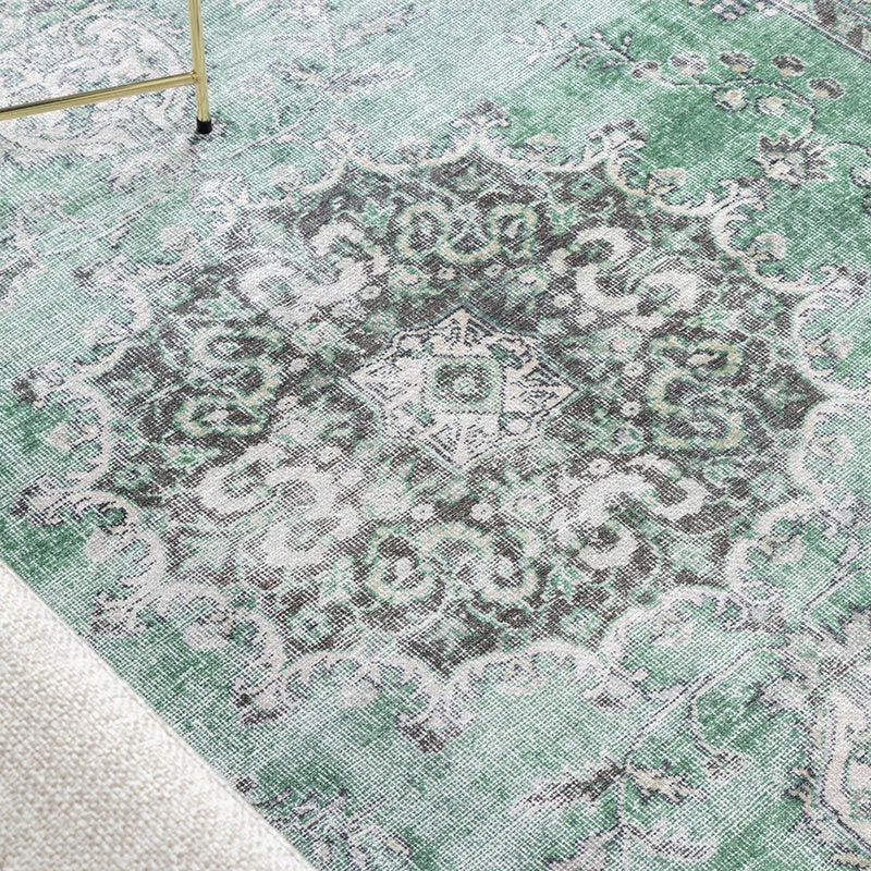 Teppich Vintage - Estate Medaillon Dunkelgrün