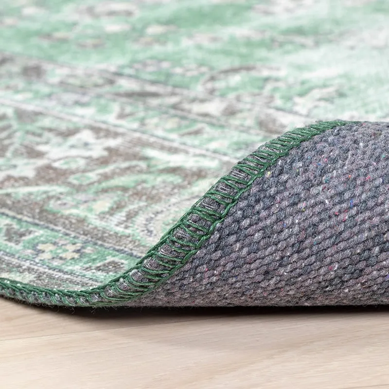 Teppich Vintage - Estate Medaillon Dunkelgrün