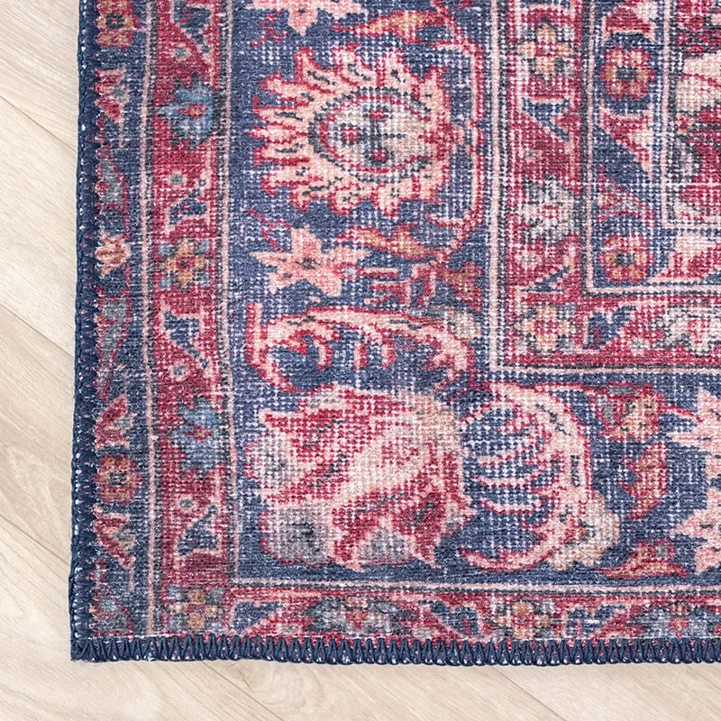 Teppich Vintage - Estate Medaillon Bordeaux Rot Outlet