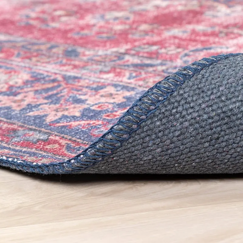 Teppich Vintage - Estate Medaillon Bordeaux Rot Outlet