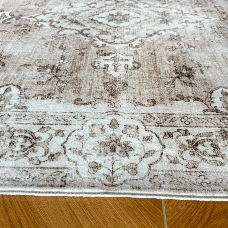 Teppich Vintage - Ember Medaillon Taupe