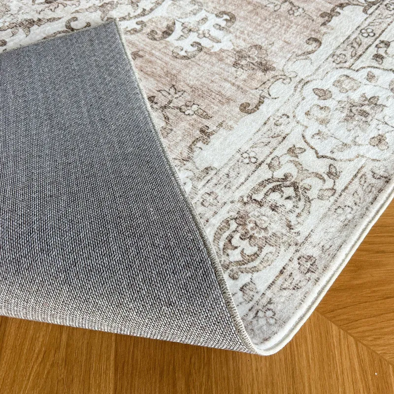 Teppich Vintage - Ember Medaillon Taupe