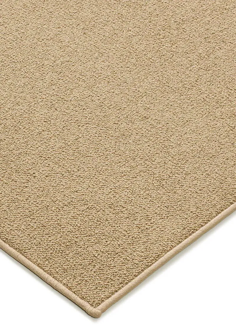 Alfombra a medida Aura Liso Mostaza