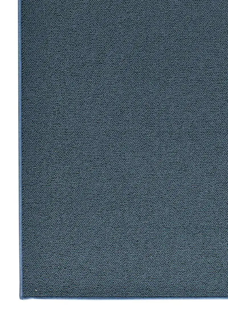 Alfombra a medida Aura Liso Azul