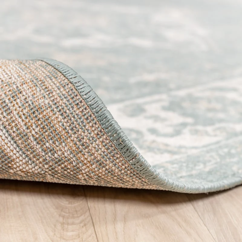 Teppich Vintage - Spring Medaillon Grün Creme