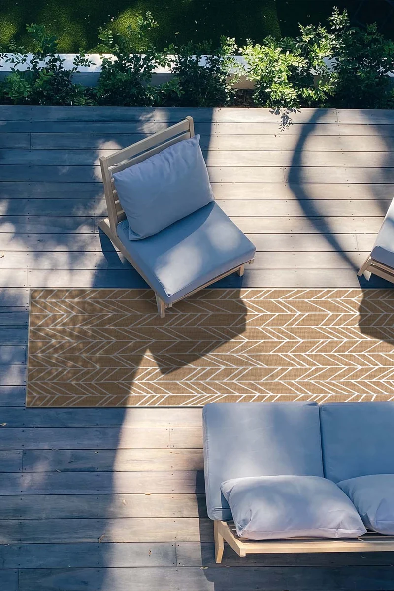 Outdoor Kira Umbra Teppich