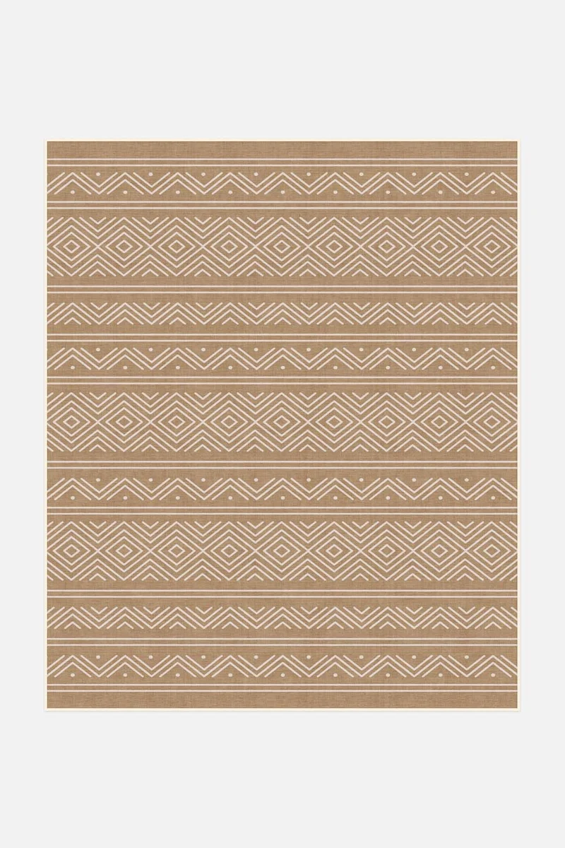 Outdoor Aztek Haselnuss Teppich