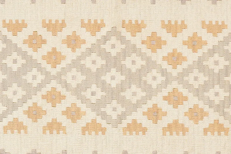 Kelim Gashgai · Handgewebt – Beige, 197x84 cm