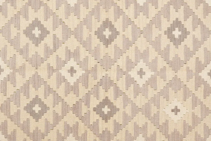 Kelim Gashgai · Handgewebt – Grau, 234x174 cm