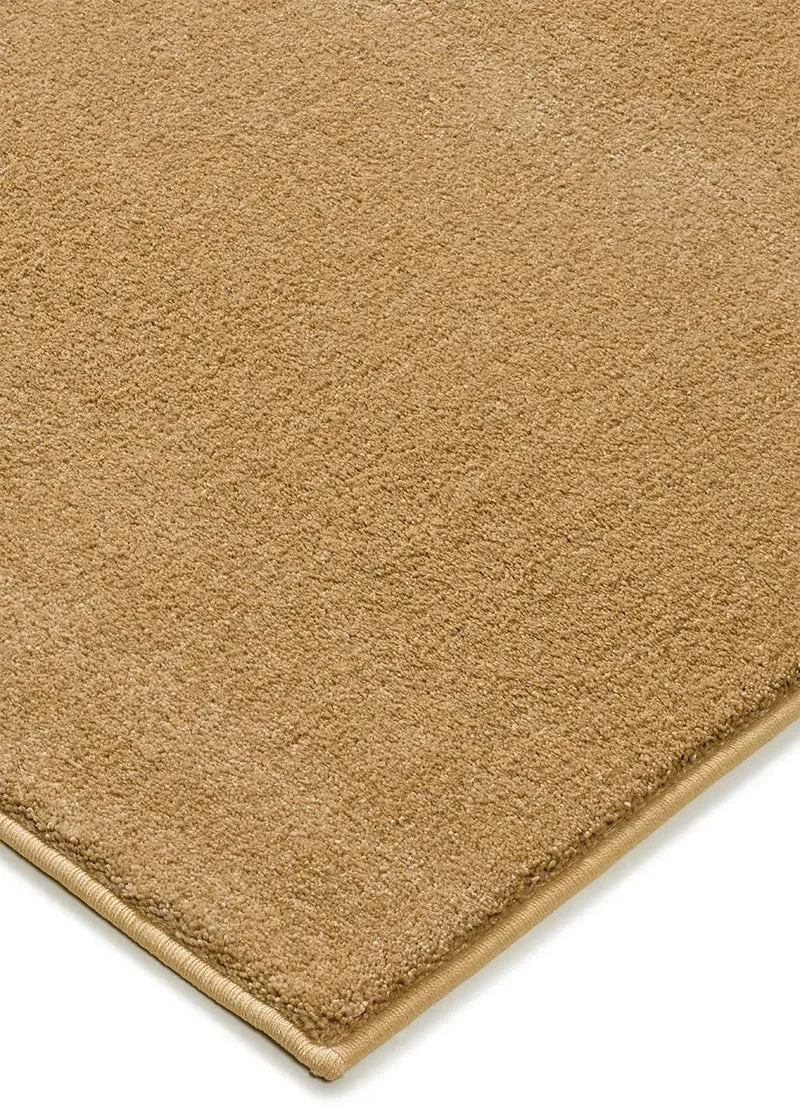 Alfombra a medida Orion Liso Mostaza