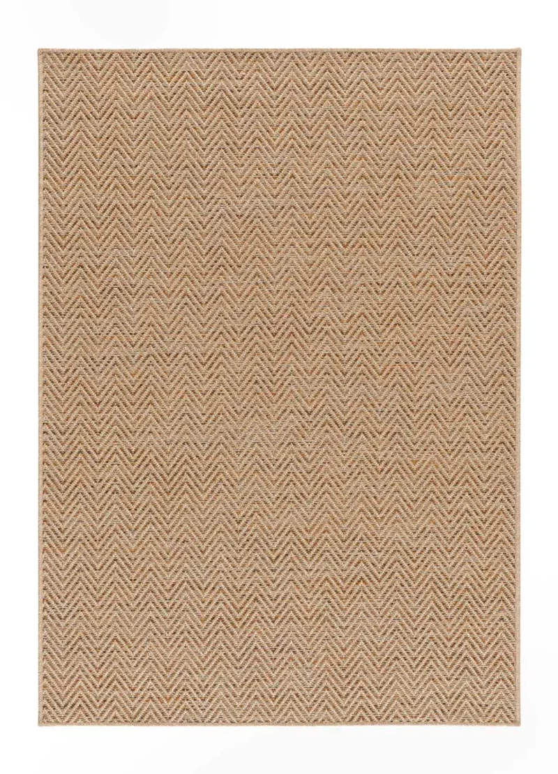 Alfombra a medida de exterior Natura 4027 Beige-Naranja