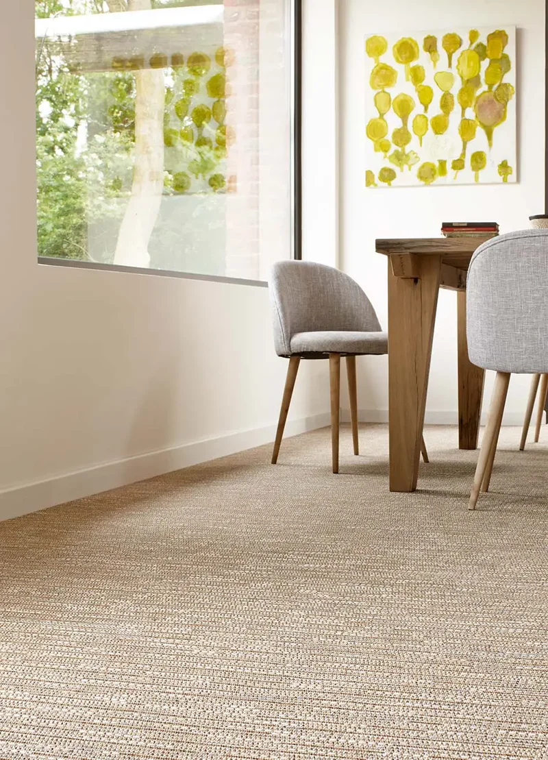 Alfombra a medida de exterior Natura 4001 Beige-Azul