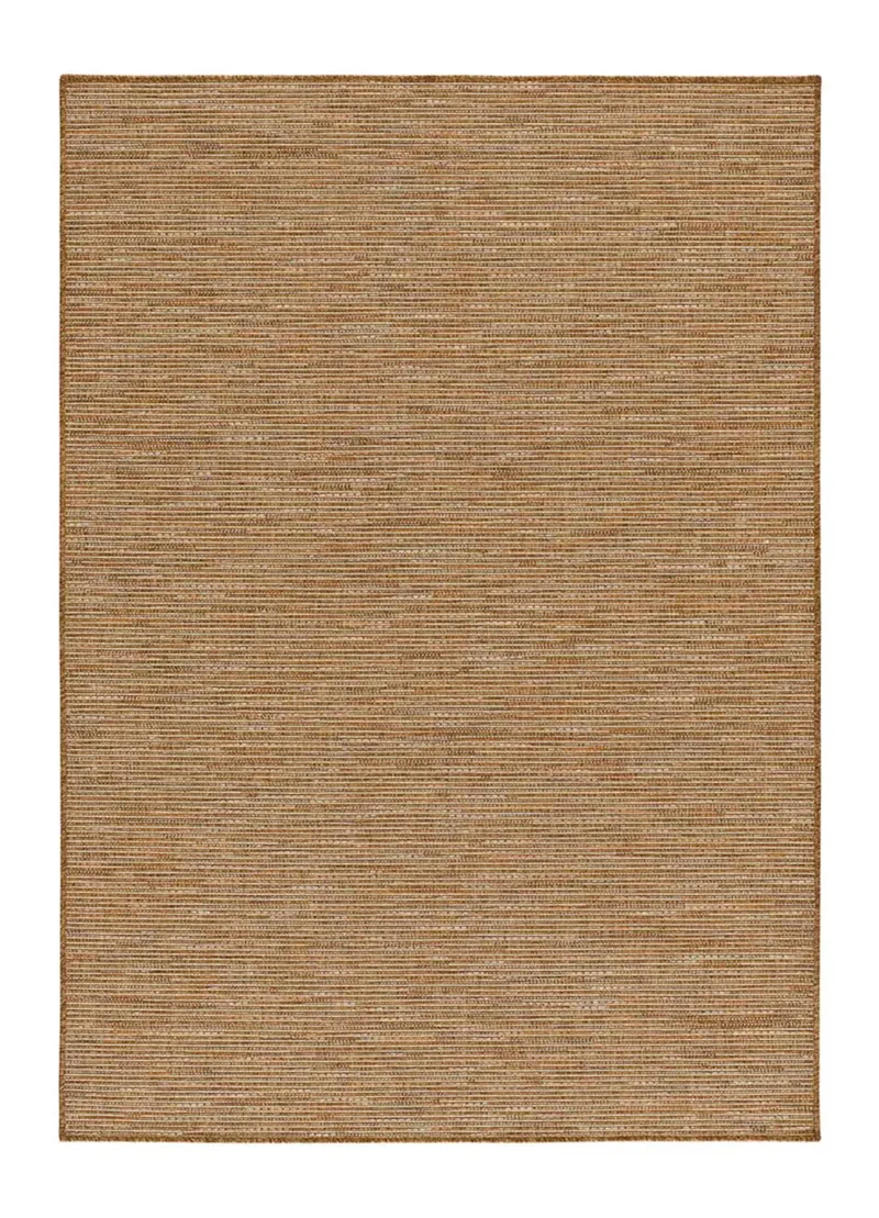 Alfombra a medida de exterior Natura 4001 Beige-Naranja