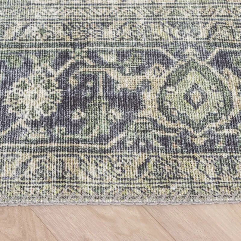 Teppich Vintage - Lugan Grün