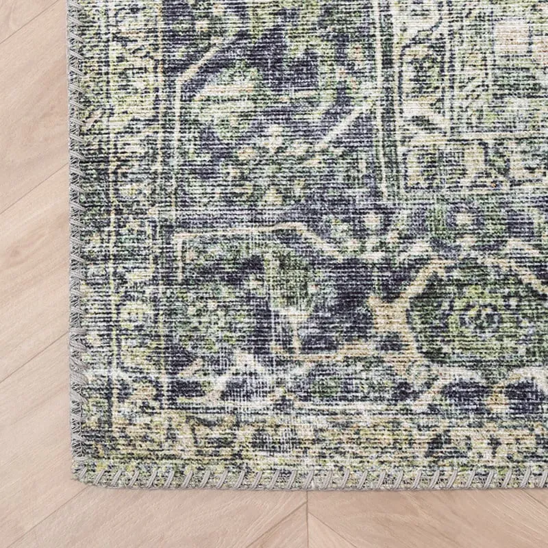 Teppich Vintage - Lugan Grün