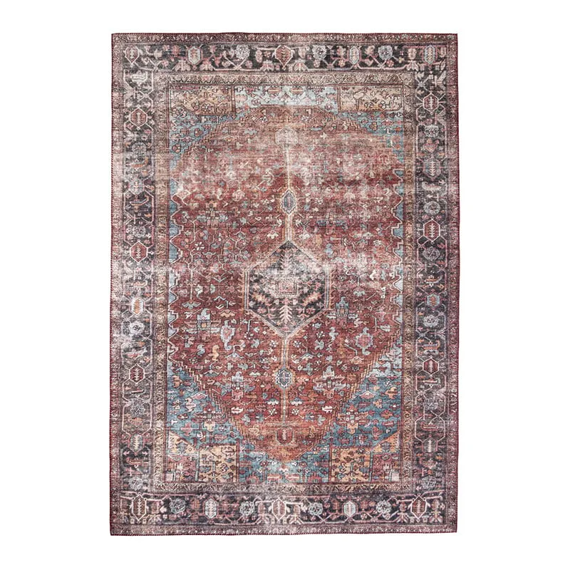 Teppich Vintage - Lugan Bordeaux Rot