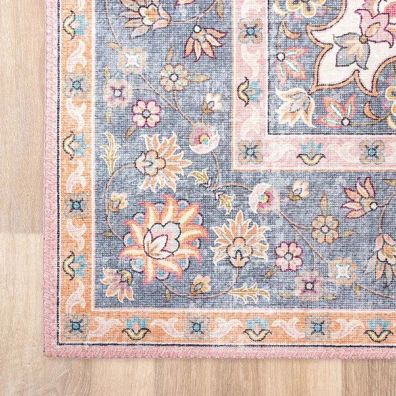 Teppich Vintage - Lily Medaillon Rosa