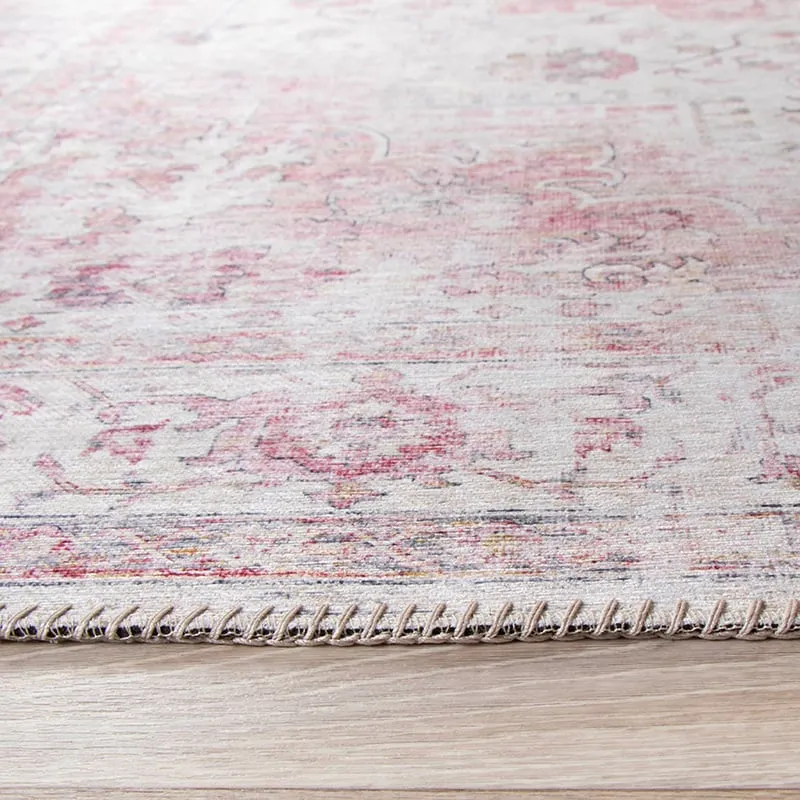 Teppich Vintage - Lago Rot Rosa
