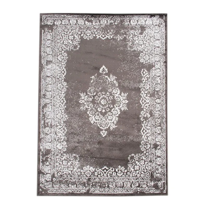 Teppich Vintage - Adore Medaillon Taupe Grau