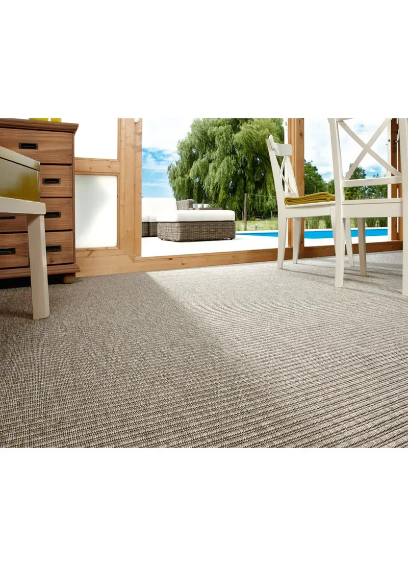 Alfombra a medida de exterior Natura 4501 Gris claro