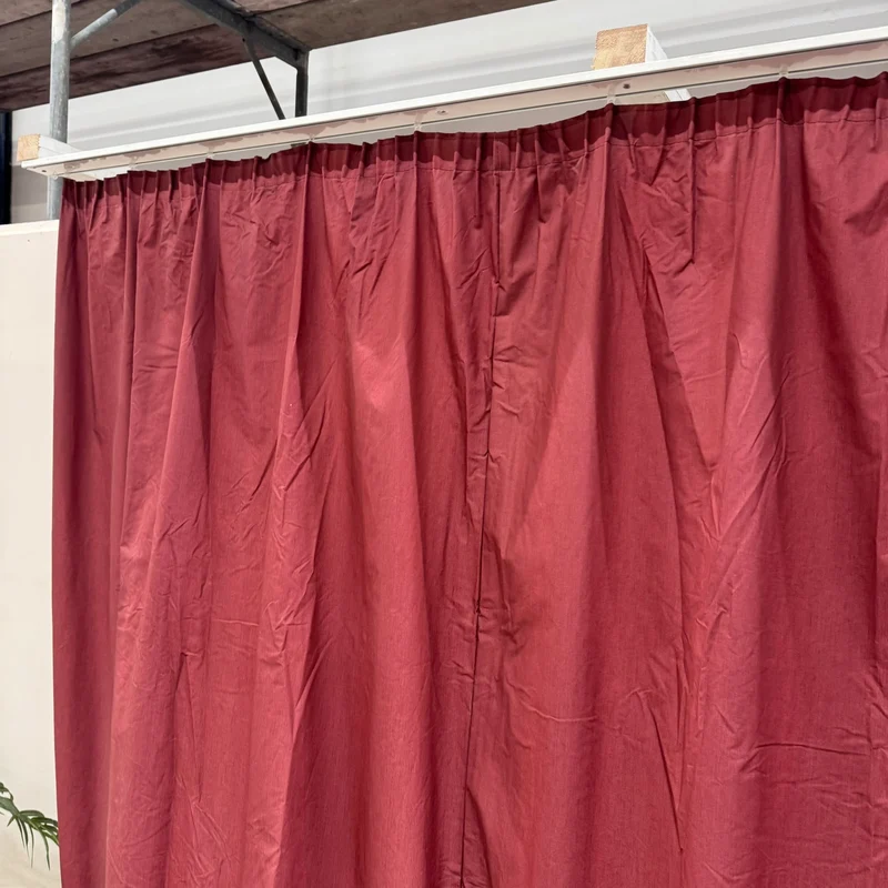 Gardine Altrot 230x270 Verdunkler Vorhang Gebraucht