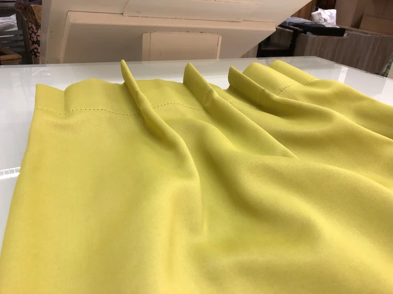 Gardine Apfelgrün 100x255 Stoff Verdunkler Vorhang Gebraucht