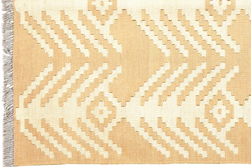 Kelim Gashgai · Handgewebt – Beige, 149x102 cm