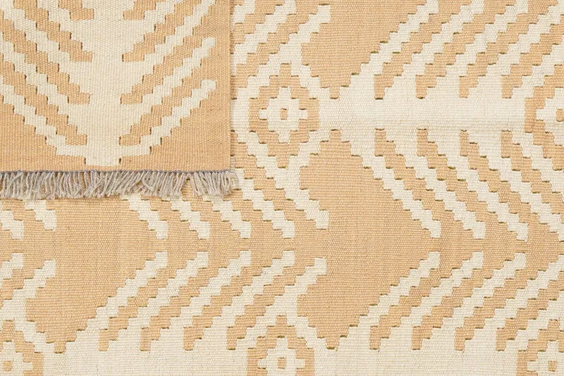 Kelim Gashgai · Handgewebt – Beige, 149x102 cm