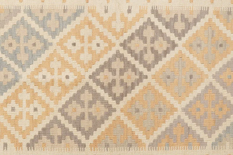 Kelim Gashgai · Handgewebt – Beige, 176x124 cm