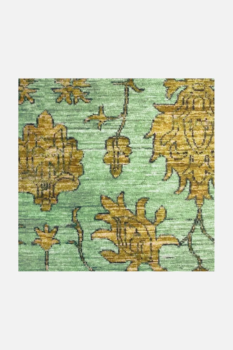 Floral Citrin Teppich