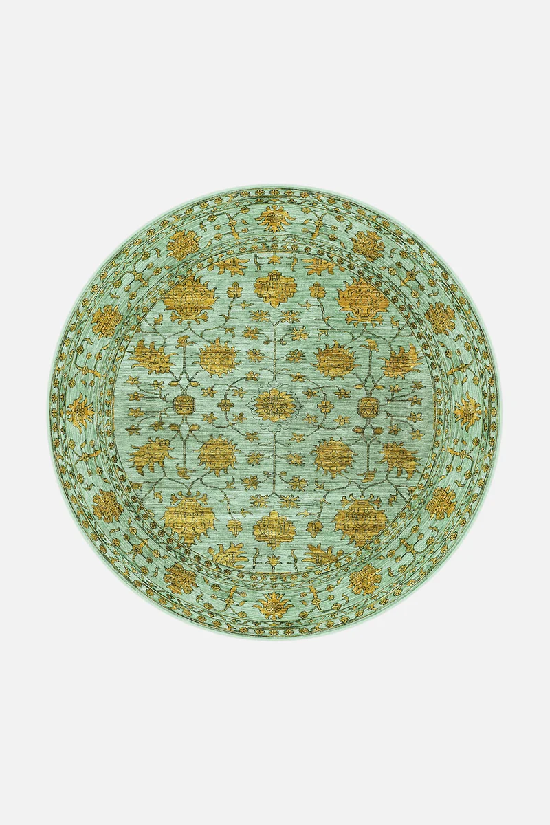 Floral Citrin Teppich