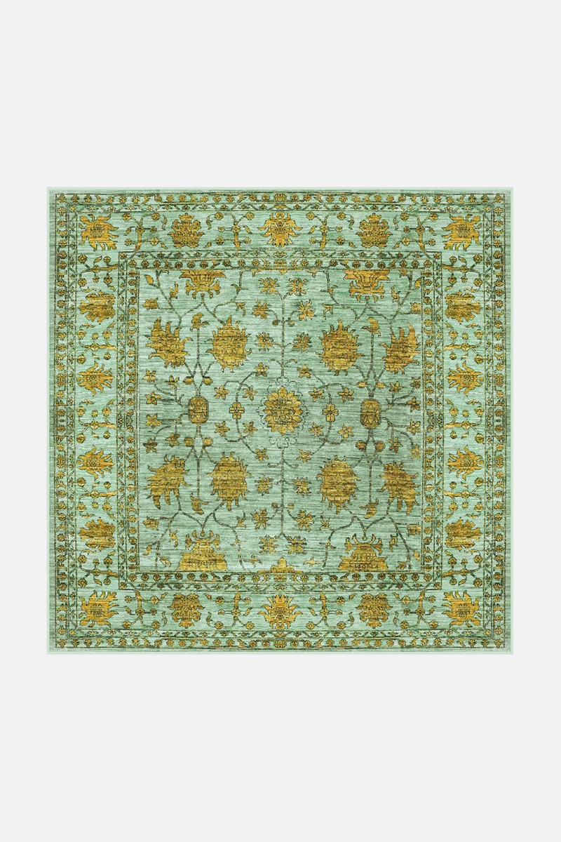 Floral Citrin Teppich