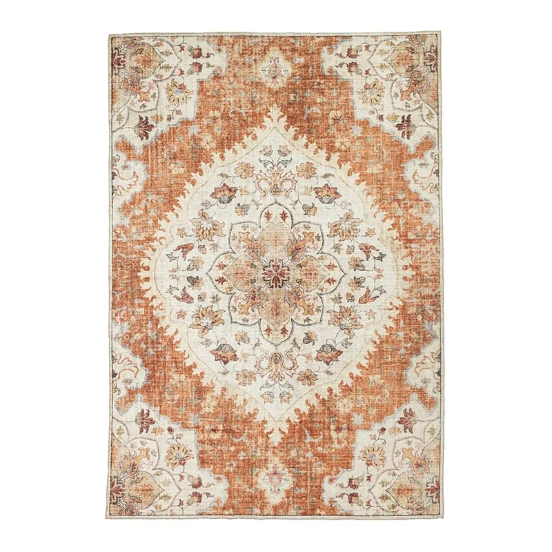 Vintage Gartenteppich - Santo Mandala Terrakotta