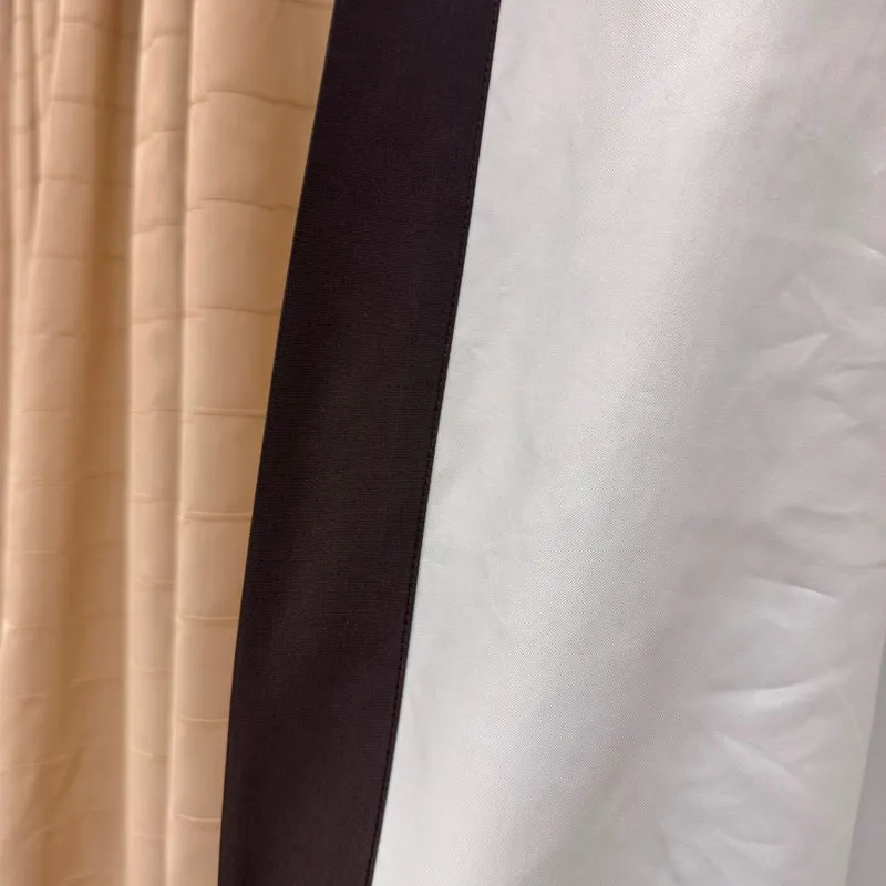 Gardine Beige Floral 160x260 Verdunkler Vorhang Gebraucht