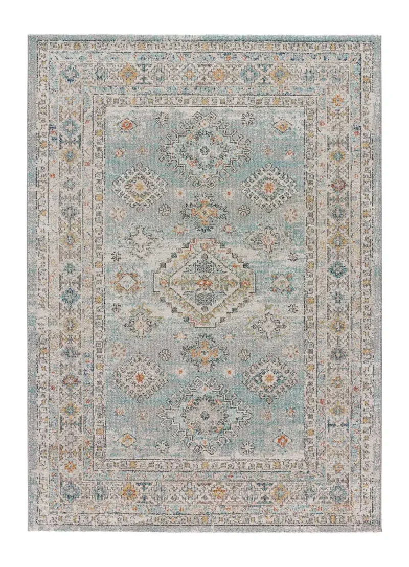Alfombra vintage en tonos azules Parma 54570