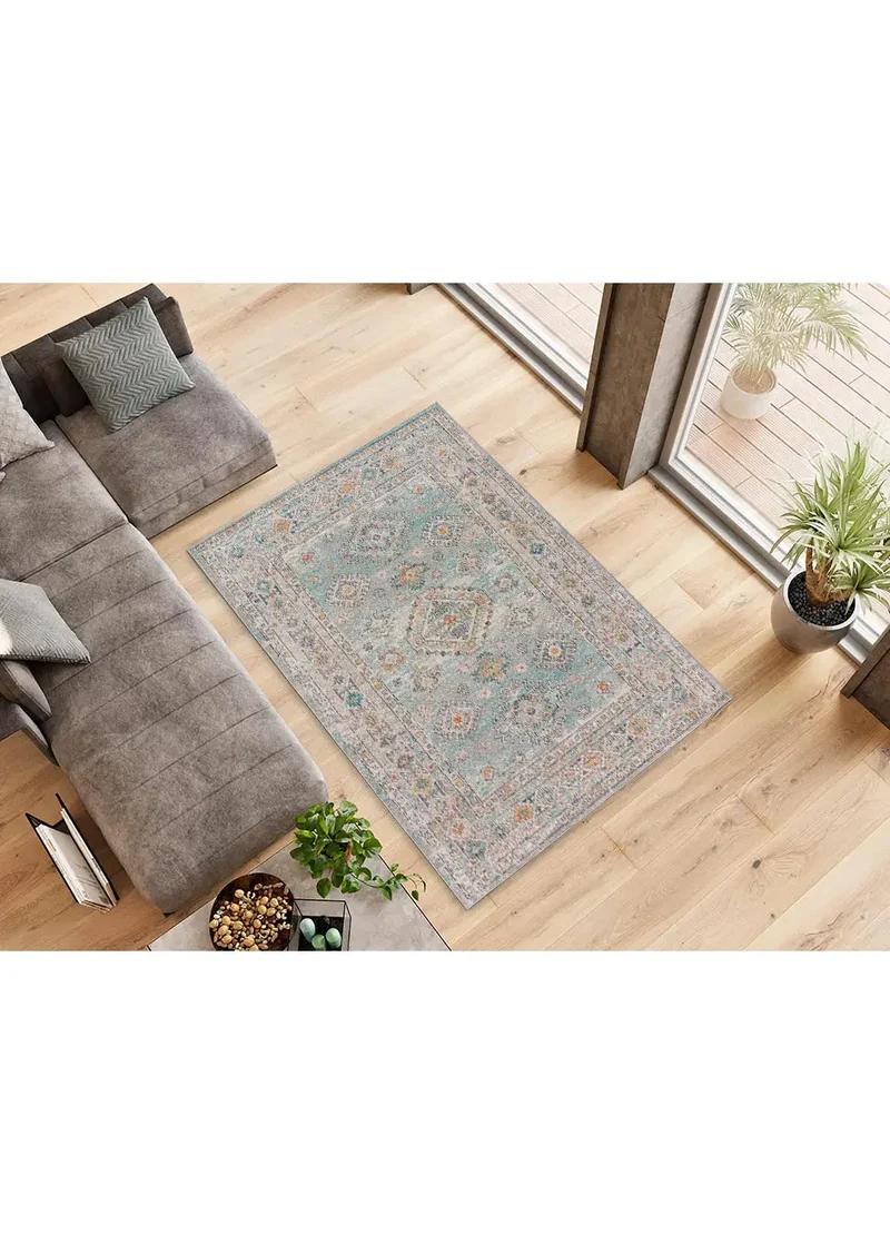 Alfombra vintage en tonos azules Parma 54570