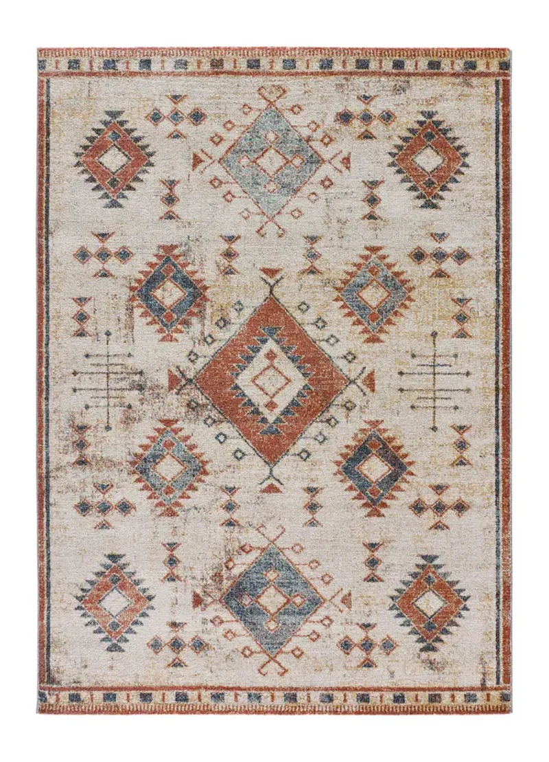 Alfombra de estilo étnico Parma 54553 Multicolor