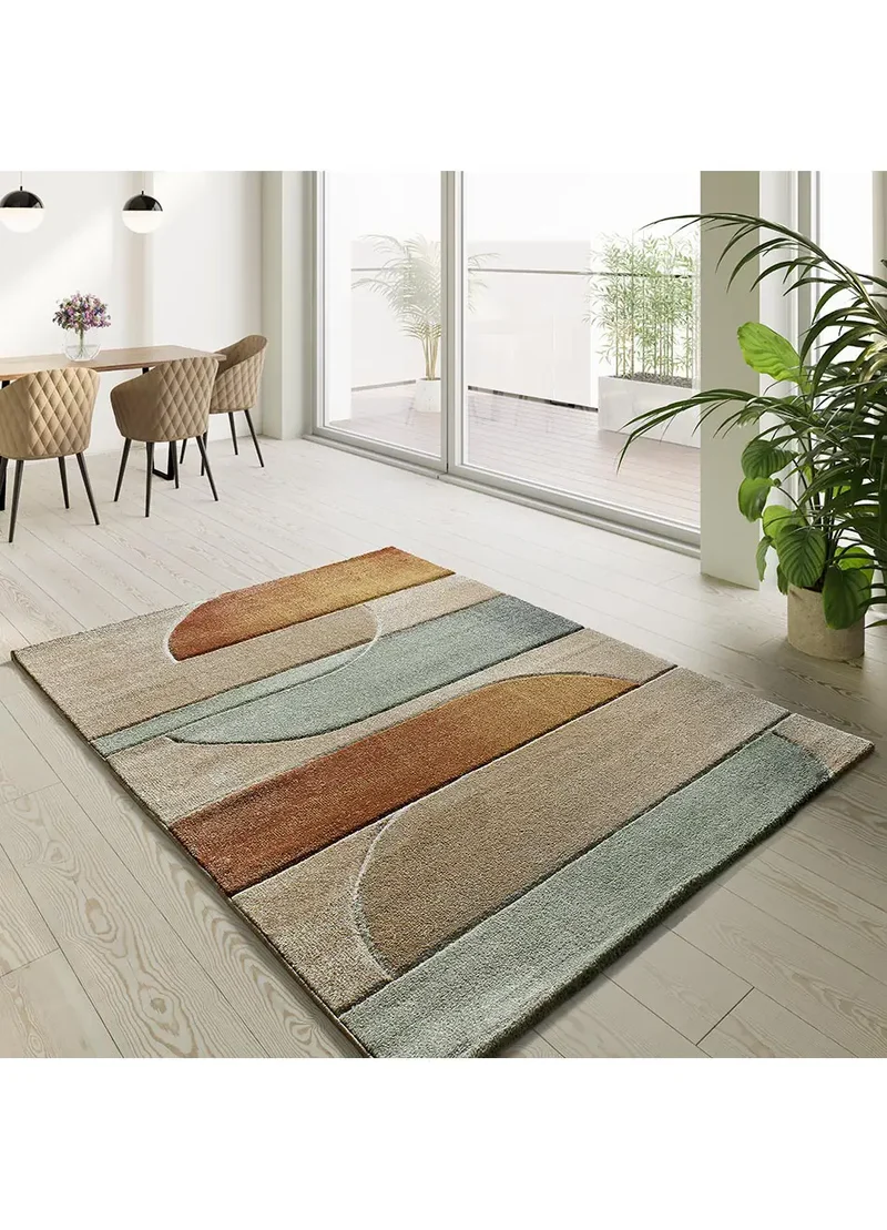 Alfombra geométrica Sora 40323 Multicolor