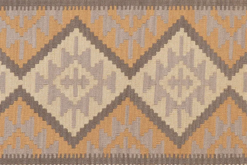 Kelim Gashgai · Handgewebt – Grau, 179x125 cm
