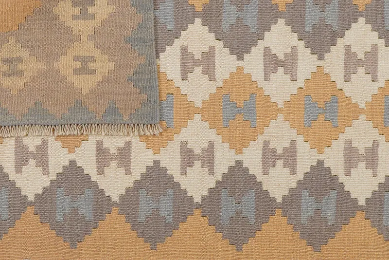 Kelim Gashgai · Handgewebt – Bunt, 193x142 cm