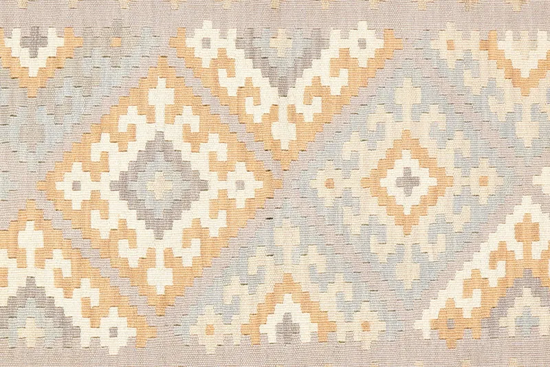 Kelim Gashgai · Handgewebt – Grau, 172x120 cm