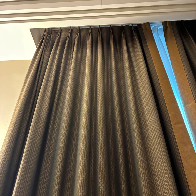 Luxus Vorhänge Gardinen Set 220x353 Hotel Atlantic Hamburg Golden