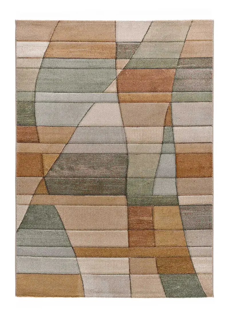 Alfombra abstracta Sora 40325 Multicolor