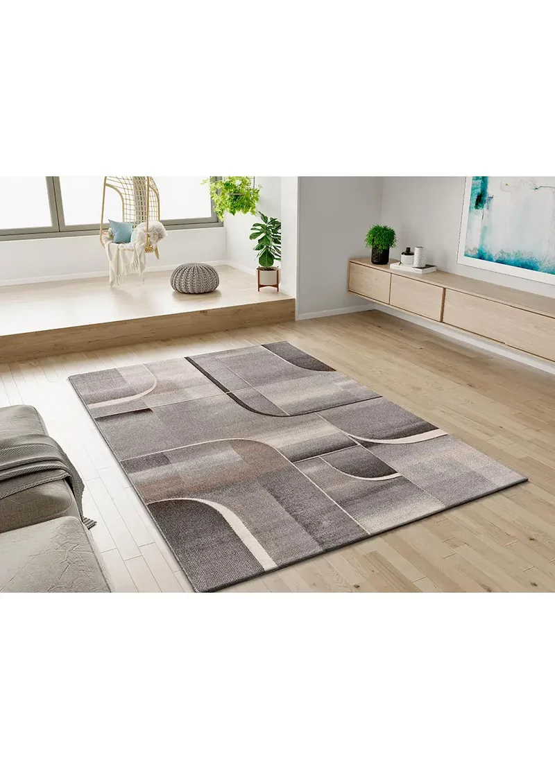 Alfombra abstracta en tonos grises Medel 40379