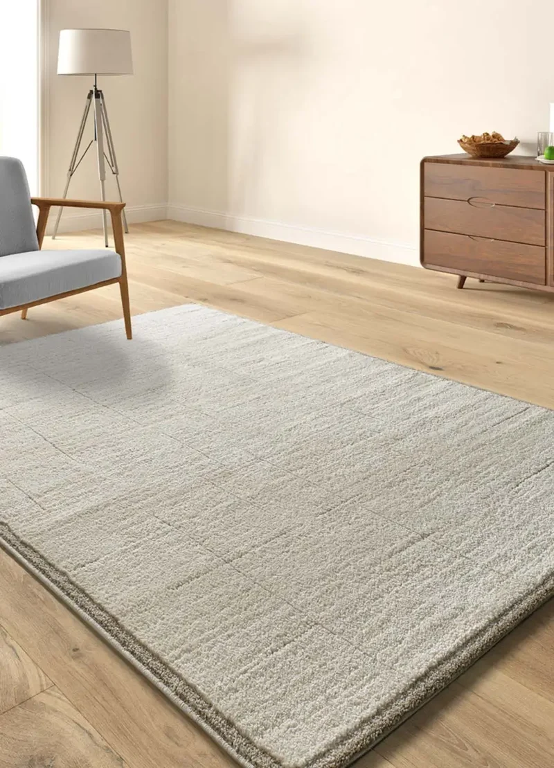 Alfombra de estilo escandinavo Candela 2308 Crema