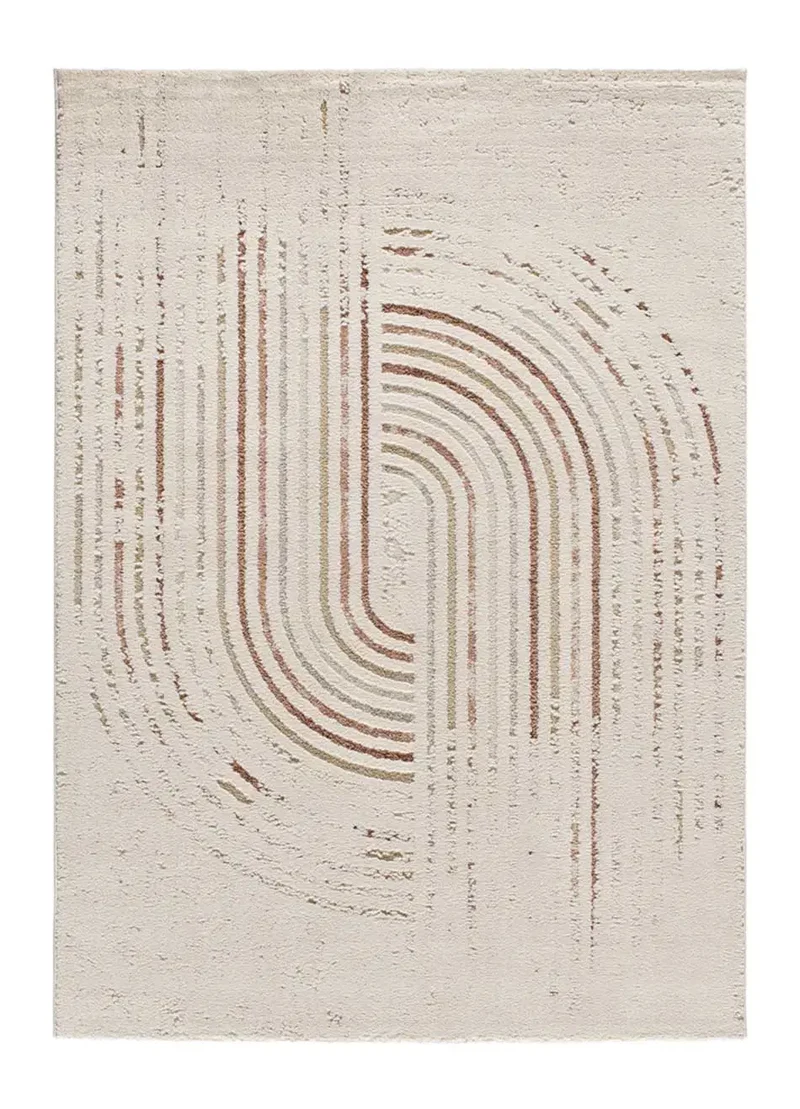 Alfombra de estilo escandinavo Candela 2299 Crema